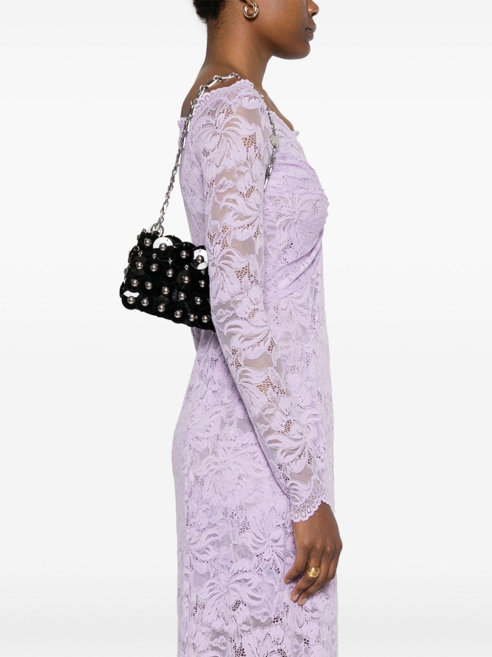 25PSS0137PLX154 M004 BLACK SILVER RABANNE