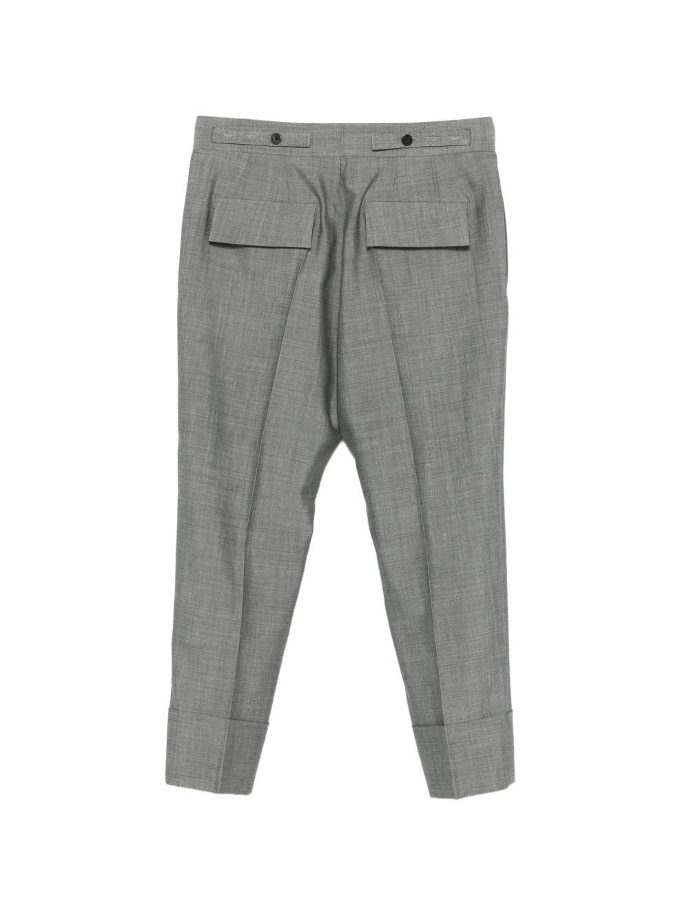 Pantaloni N°7 in Tela Mohair SS26N7 TELA MOHAIR GRIGIA SAPIO
