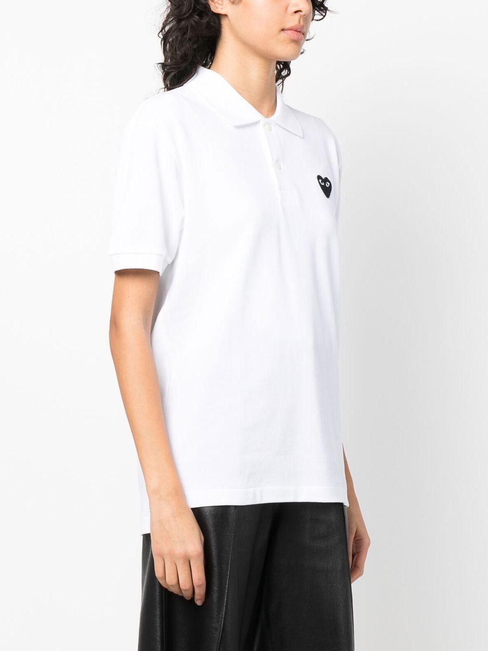 P1T066 2 WHITE COMME DES GARCONS PLAY