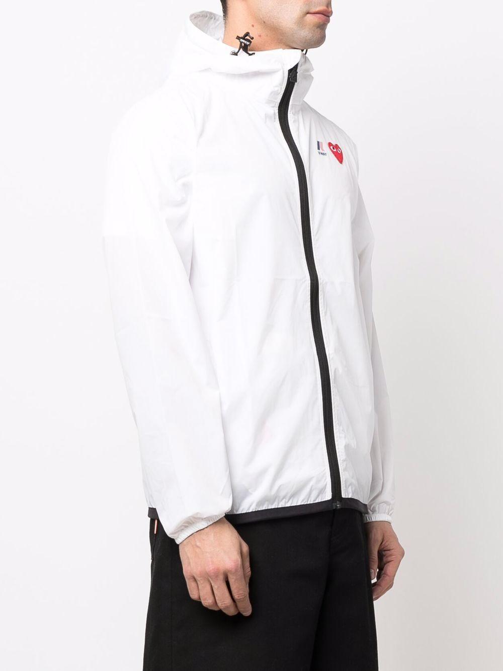 P1J501 3 WHITE COMME DES GARCONS PLAY