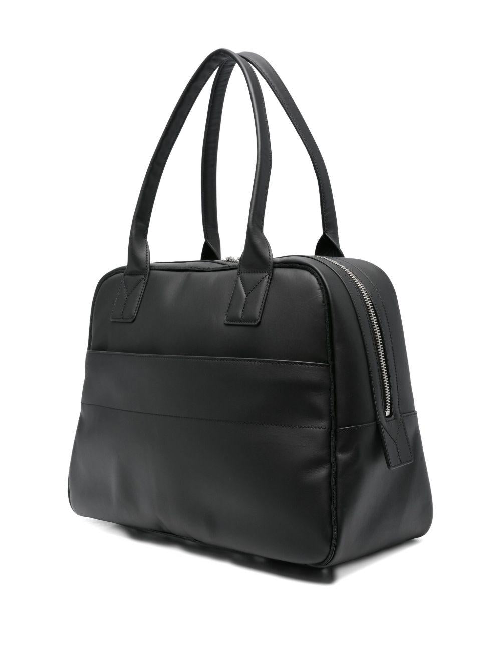 Borsa Airliner in Pelle KB9310 BLACK Y-3