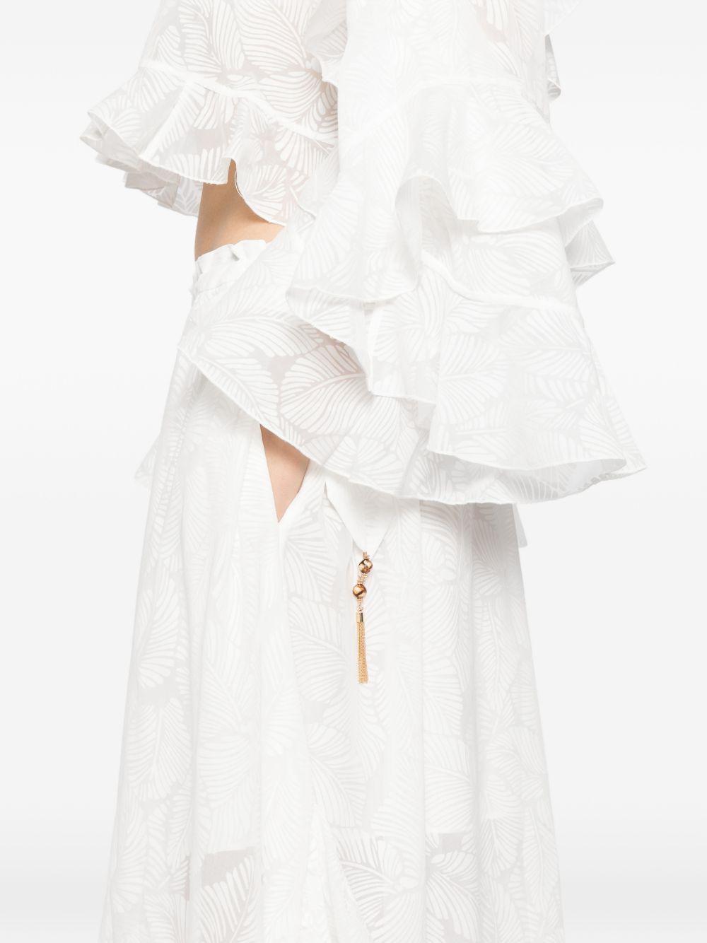 Daylight Ruffle Skirt 5770SRS263 IVORY ZIMMERMANN