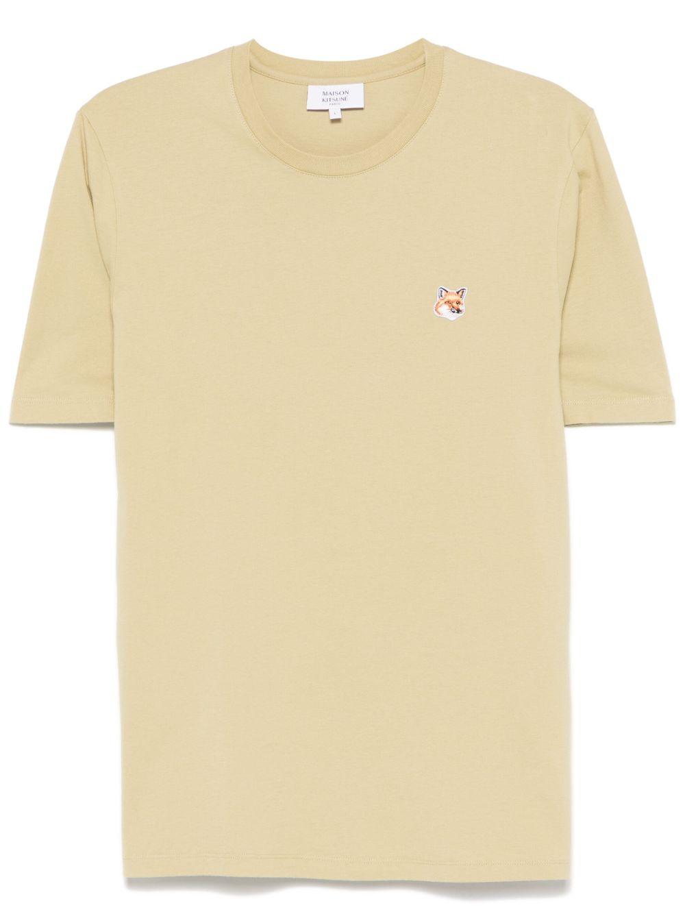 Fox Head Patch Regular T-Shirt LM00104KJ0008 P357 CANVAS MAISON KITSUNE