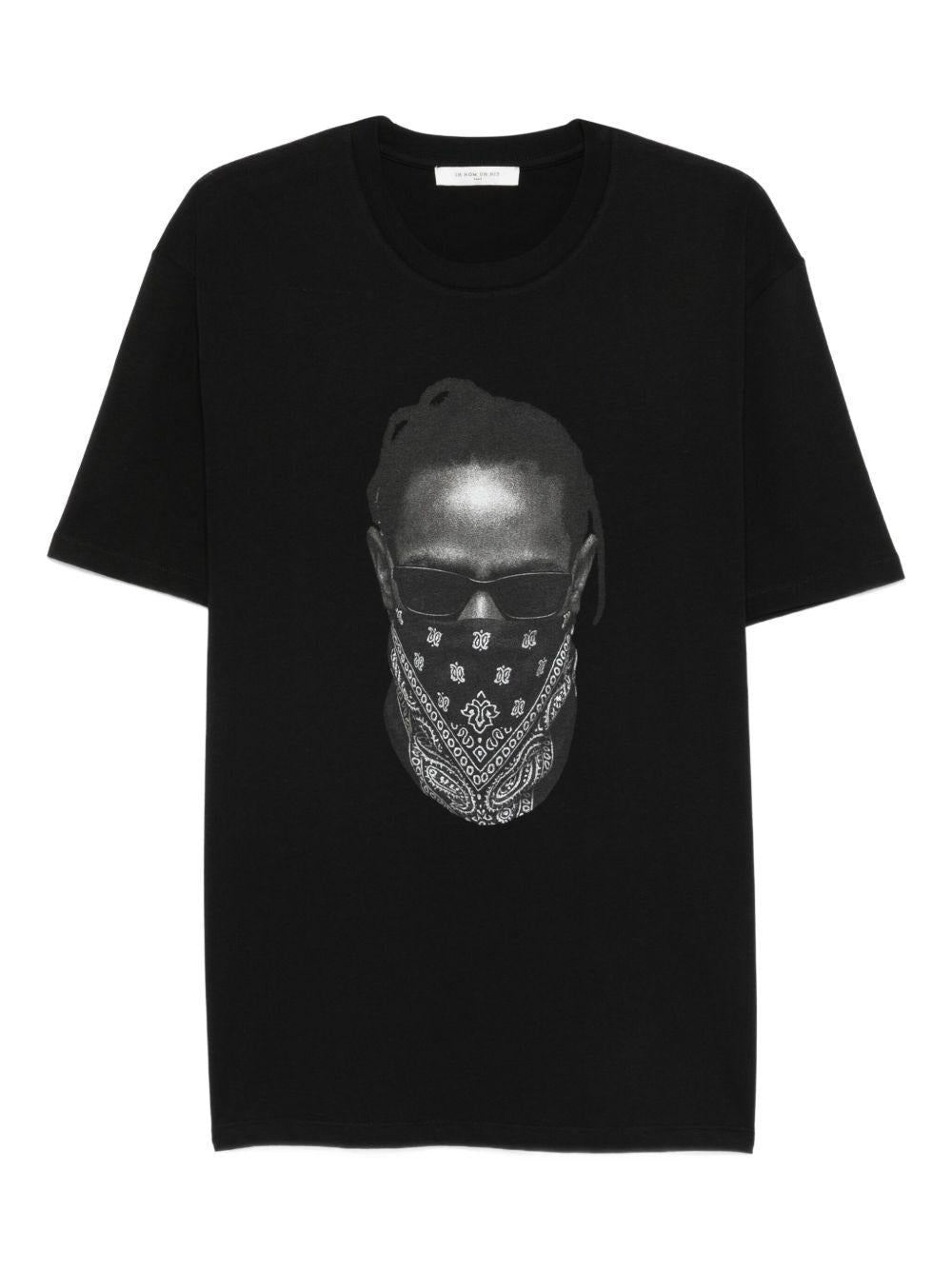 CWY Mask Graphic T-Shirt NUW25225 009 BLACK IH NOM UH NIT