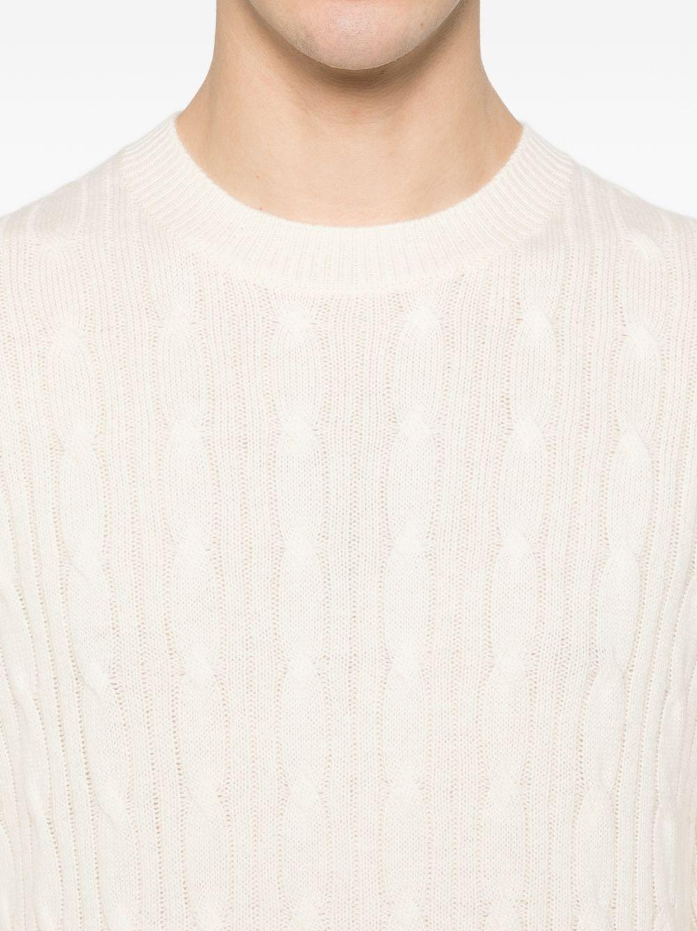 Maglione girocollo 10274959 131 OPEN WHITE BOSS