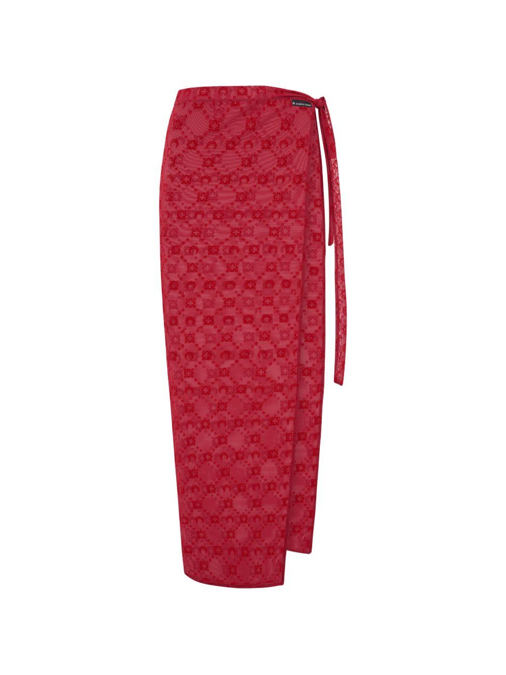 Gonna Monogram Meshflock WBW001ACJER0005 RD11 RIBBON RED MARINE SERRE