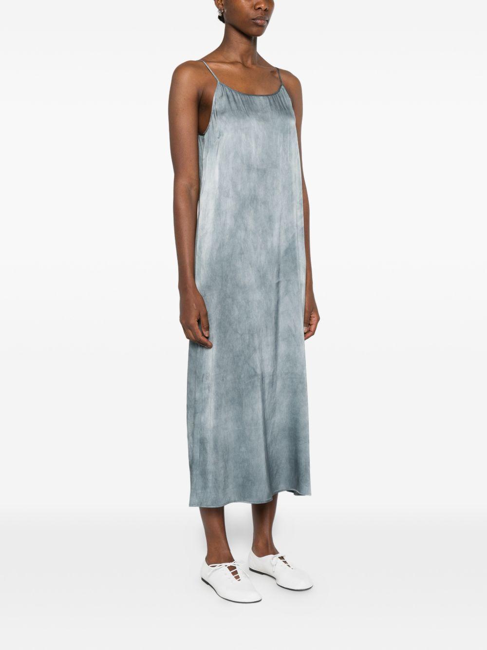 Abito midi Anaya UW5084 UW380 STEEL BLUE UMA WANG