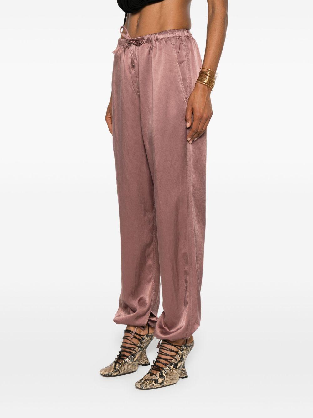 Pantaloni elasticizzati 2510109071426 811 TAUPE DRIES VAN NOTEN