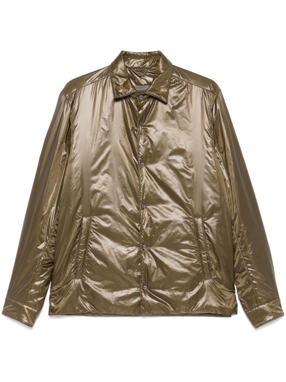 Shacket in Nylon Ultralight GI000490U12017Z 7745 VERDE MILITARE HERNO