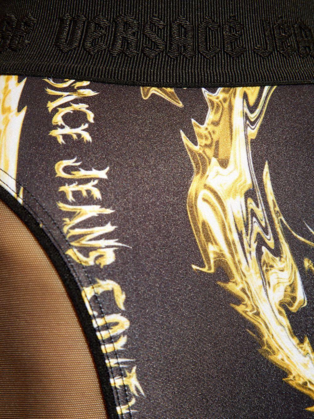 77HAC103JS360 G89 BLACK GOLD VERSACE JEANS COUTURE