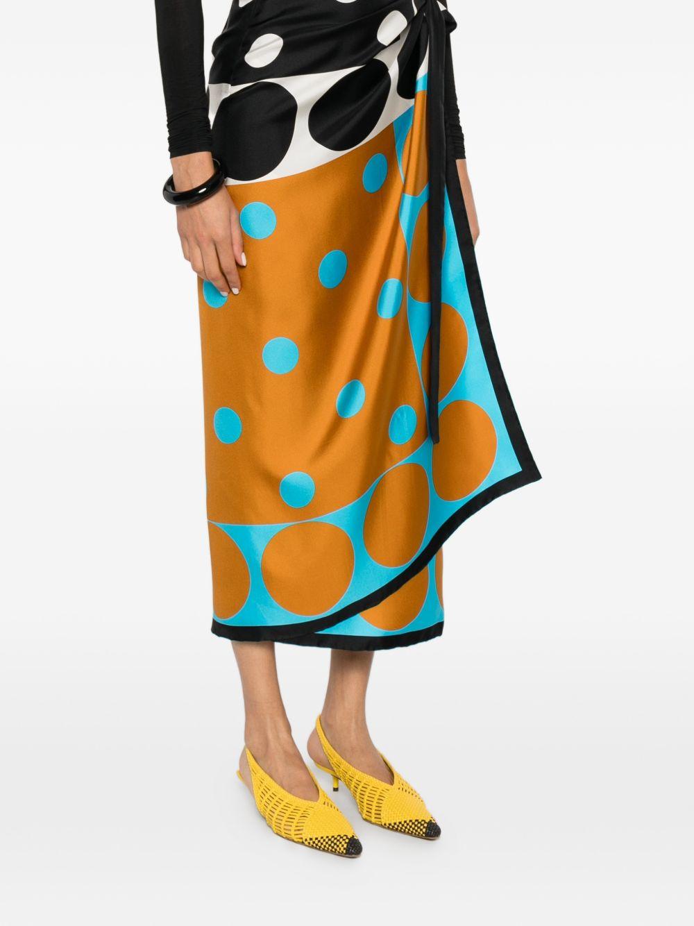 Long Wrap Scarf-Skirt SCARFYLONG3060 978 MULTI DRIES VAN NOTEN