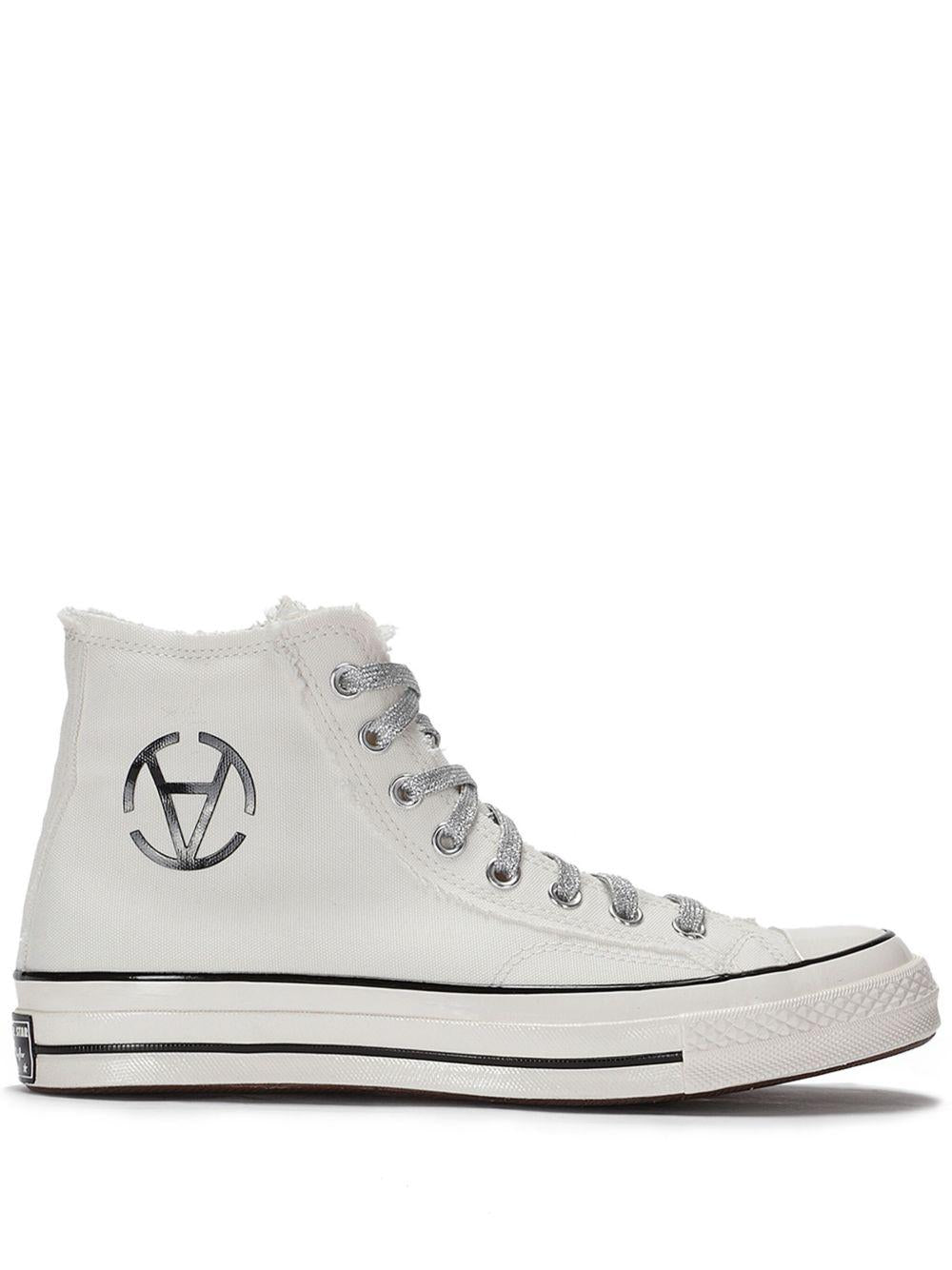 Slam Jam Chuck 70 High Sneakers Vintage White A12486C 103 WHITE CONVERSE