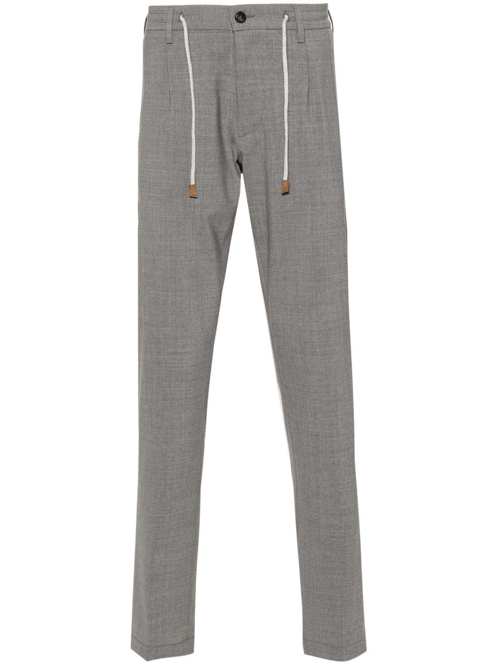 Pantaloni dritti X75PANB21TES0A053 13 GRIGIO CHIARO ELEVENTY
