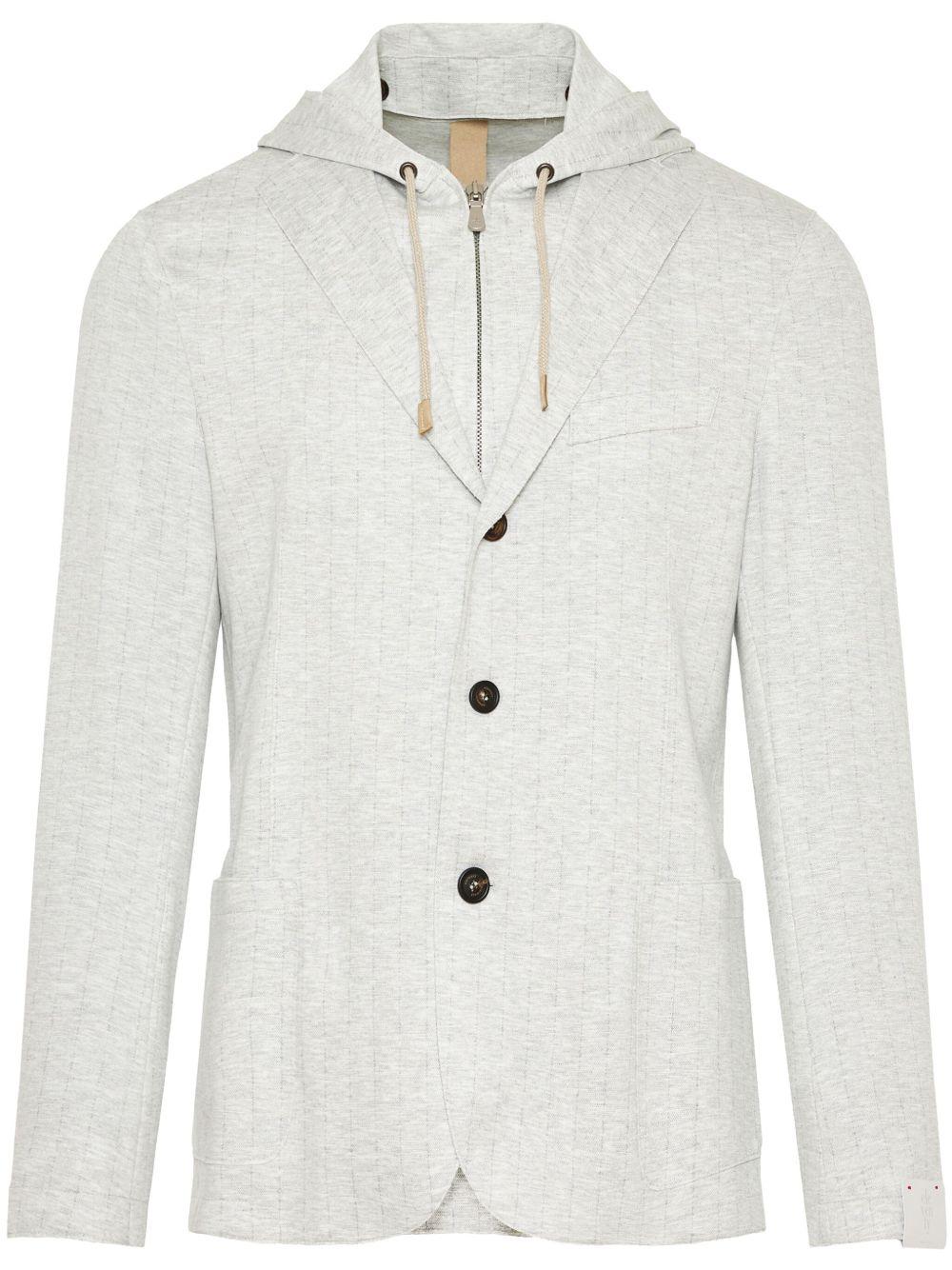 Giacca con cappuccio K70GIAF02BTCRNTES0K0 13 MELANGE ELEVENTY