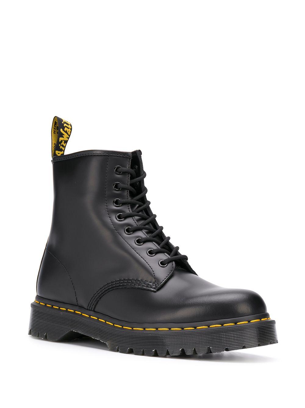 Stivali platform Bex 1460 in pelle Smooth 25345001 BLACK DR. MARTENS