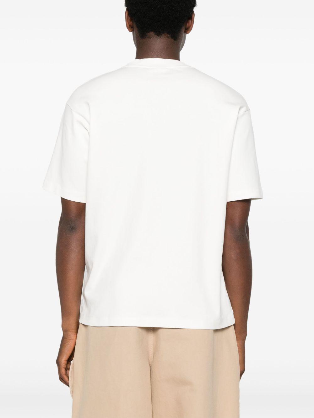 Le T-Shirt Plateau HTS255CO002 OFF WHITE DROLE DE MONSIEUR