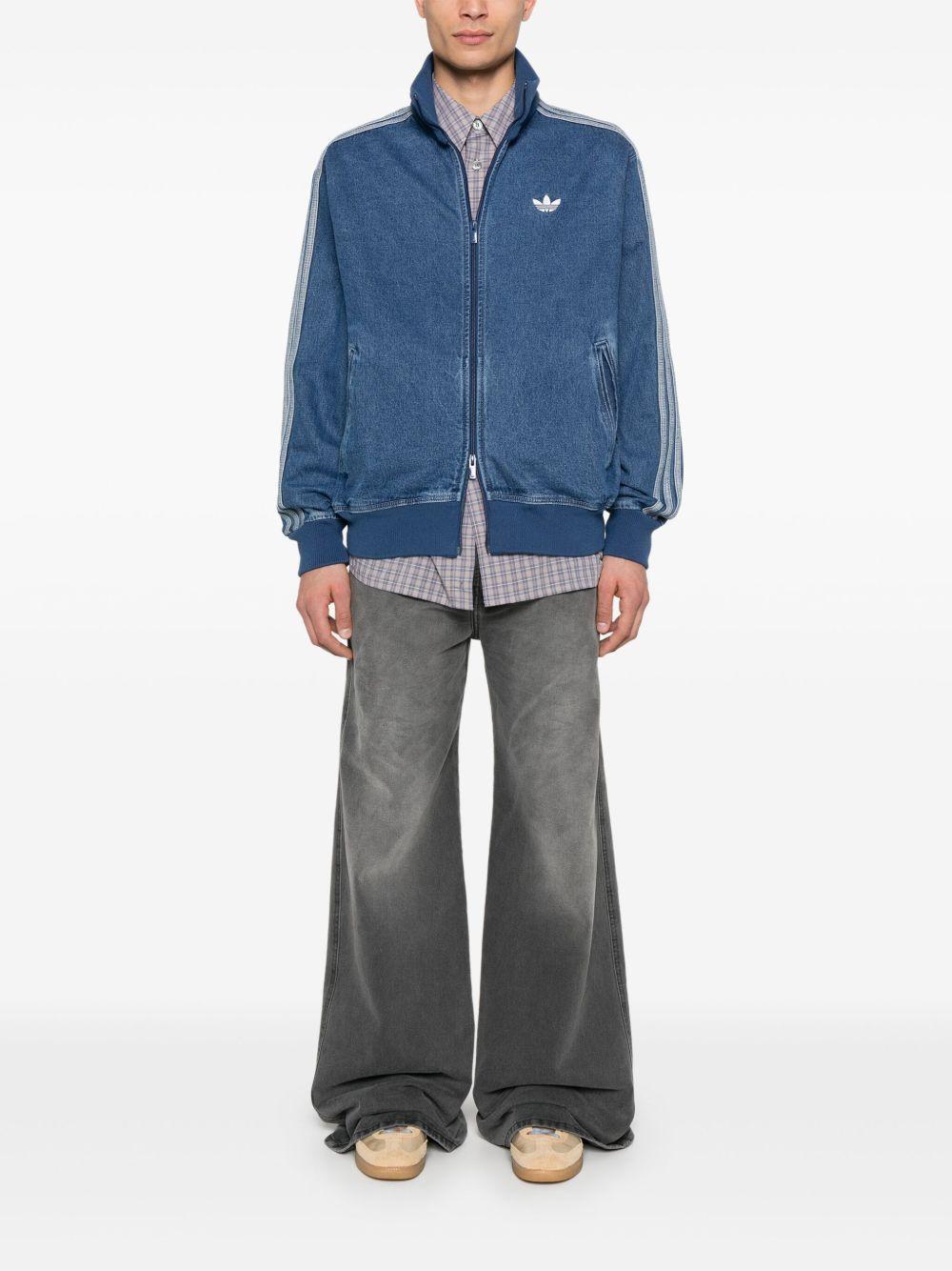 Track top Adicolor Denim Firebird JC6233 BLUE ADIDAS ORIGINALS