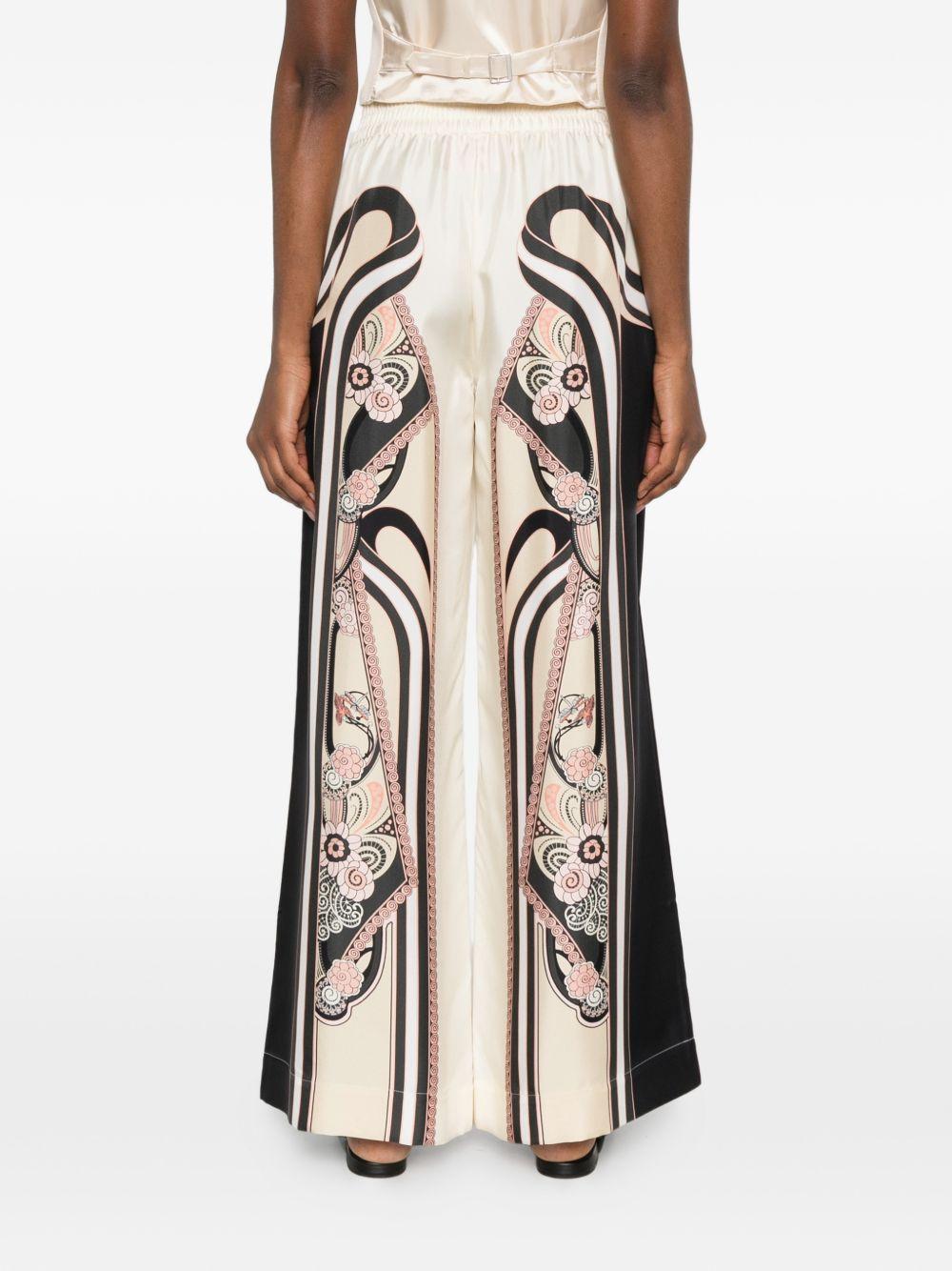 Palazzo Pants TRO0026SIL006AMB03 PI02 AMBROSIA PLACEE LA DOUBLEJ