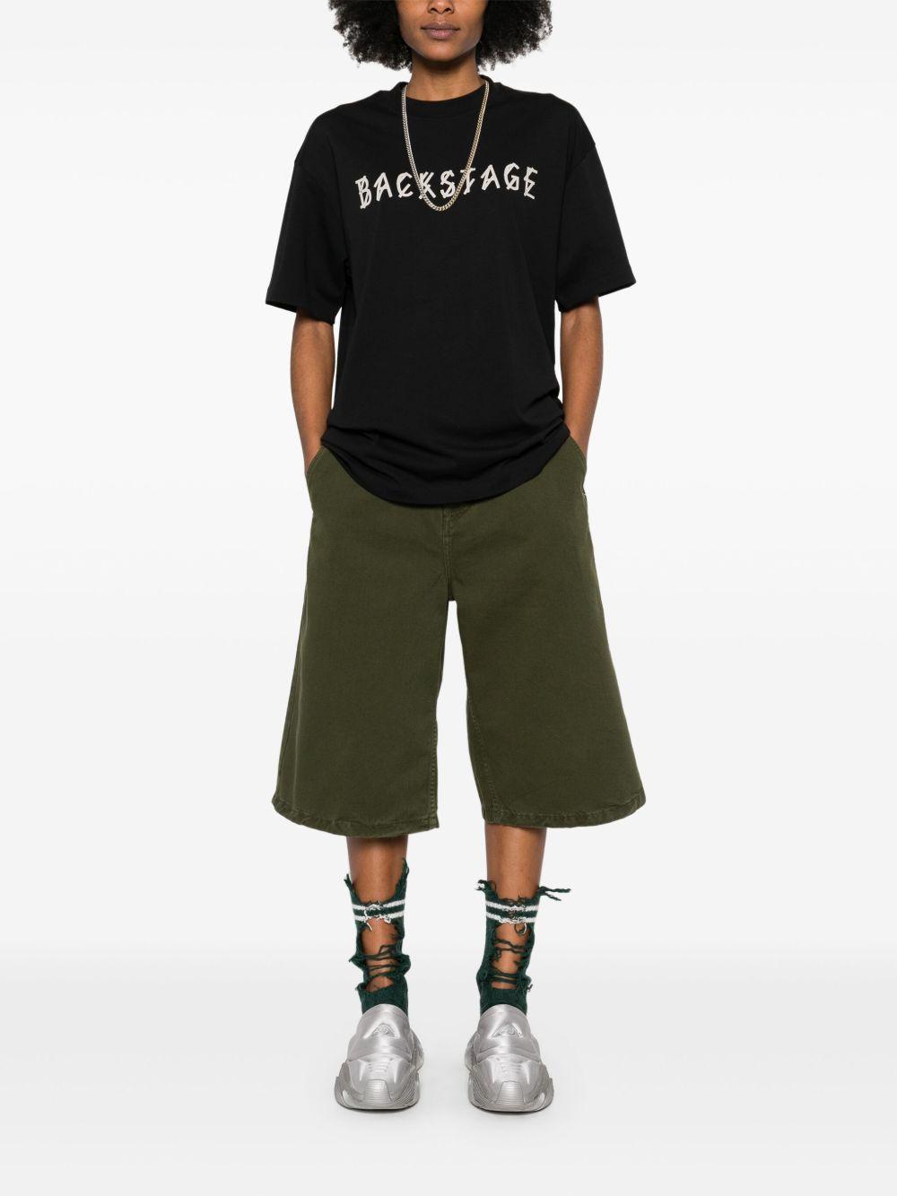 BACKSTAGE TEE B0030556FA528 P574 BLACK BACKSTAGE 44 LABEL GROUP