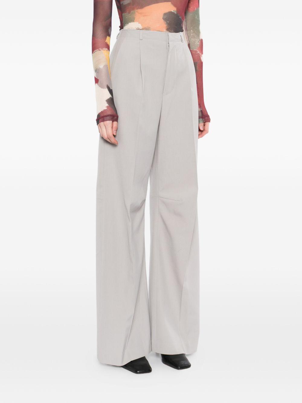 Pantaloni a Gamba Ampia S52KA0555M35436 858 MM6 MAISON MARGIELA