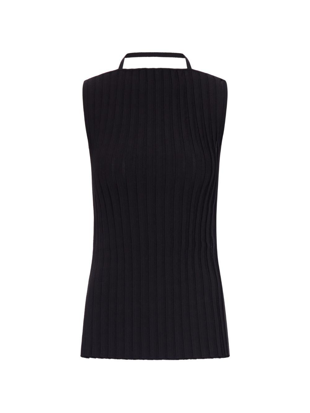 Maglia In Viscosa Stretch SPSDRAGO 004 NERO SPORTMAX