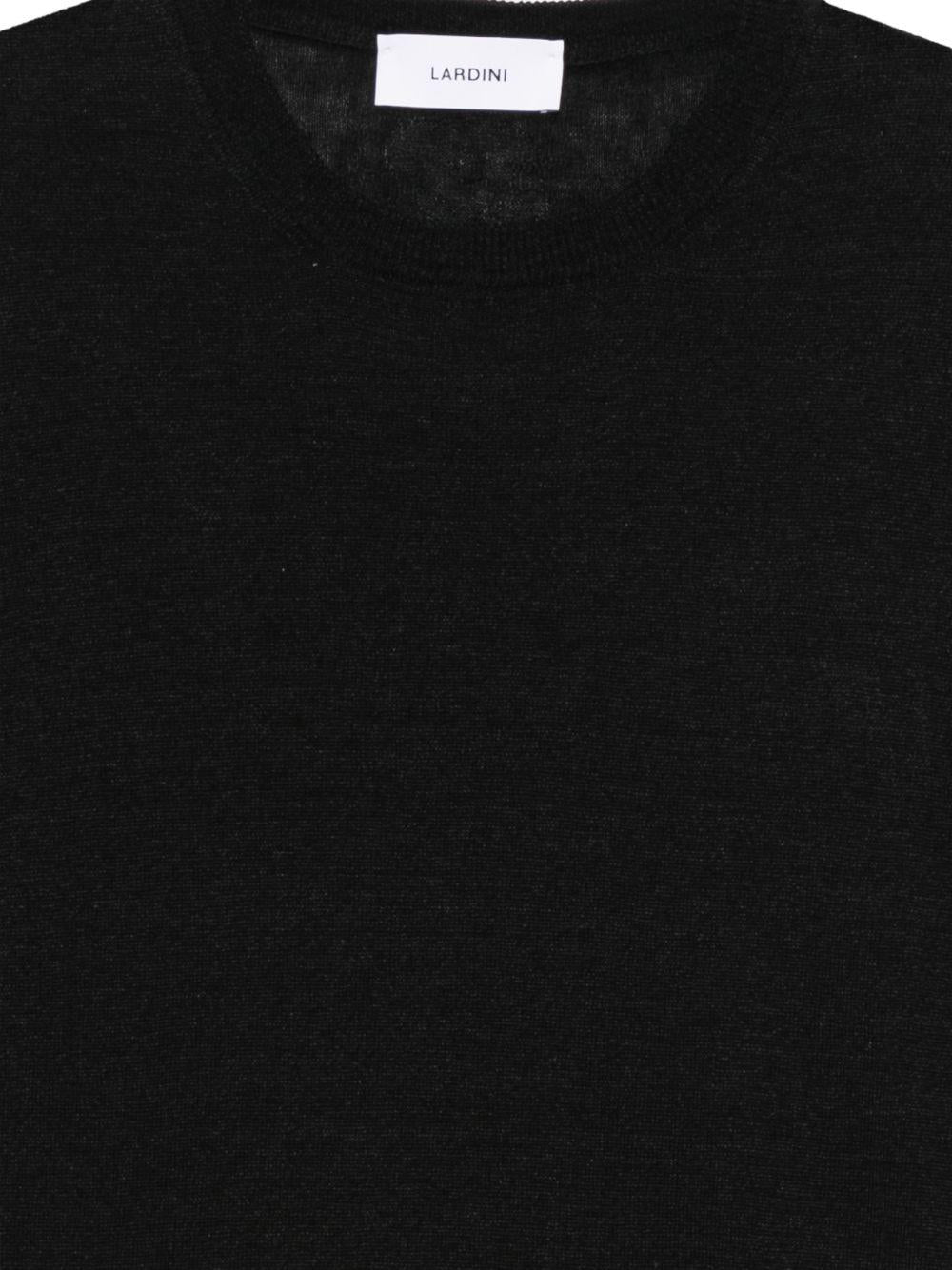 Short-sleeve knitted T-shirt PALMMC76PA66022 999 LARDINI