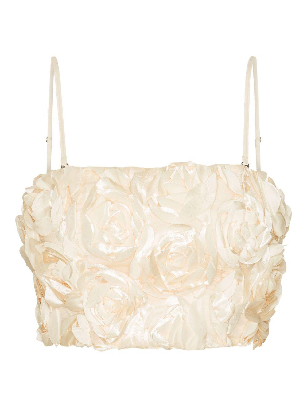 Cropped Top<BR/> 114658857 857 EGRET ROTATE