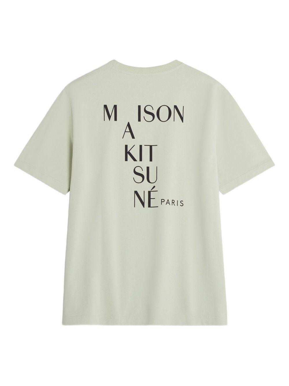 PM00112KJ7025 0311 SAGE GREEN MAISON KITSUNE