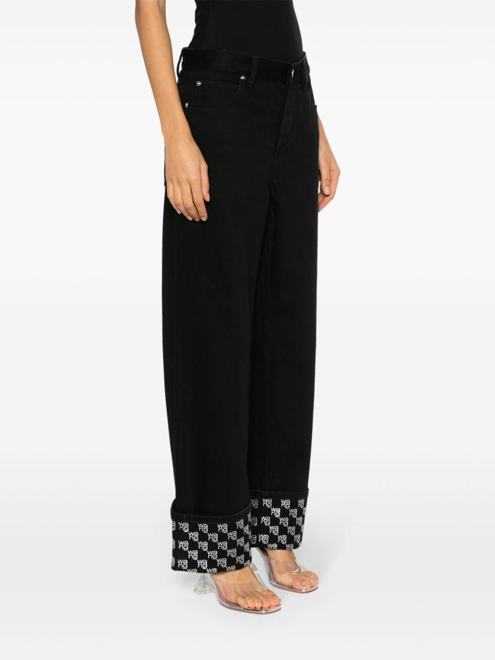 4DC1244252 011 WASHED BLACK ALEXANDER WANG