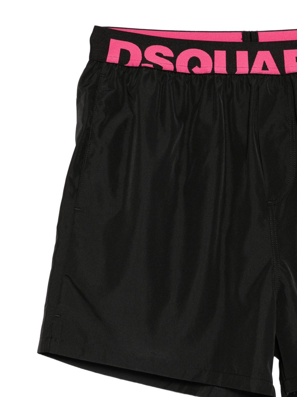 Costume da bagno D7B626560 027 BLACK FUCHSIA DSQUARED2