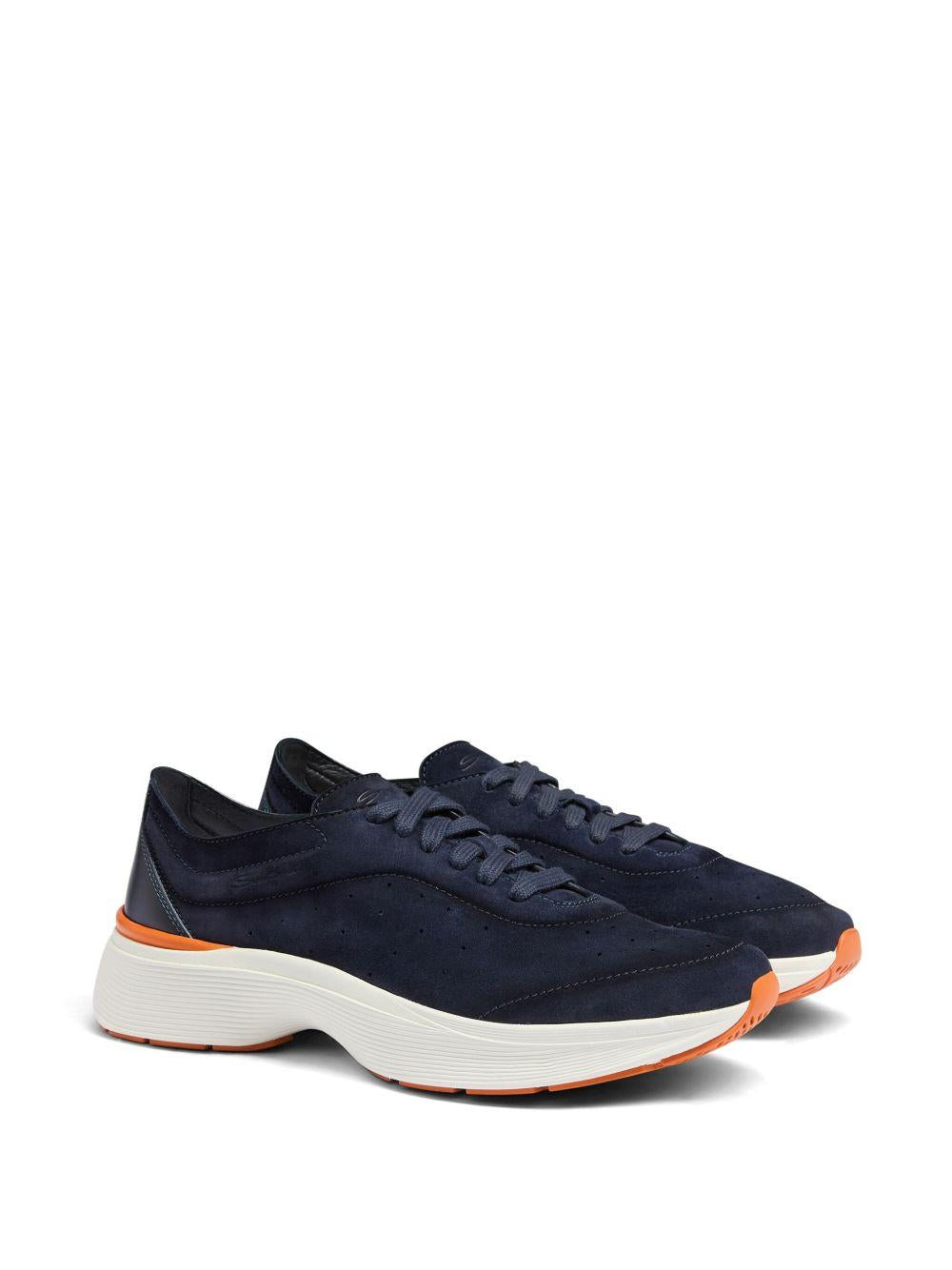 Sneaker Bounce MBBC22070BARTSOGU60 BLUE ORANGE SANTONI