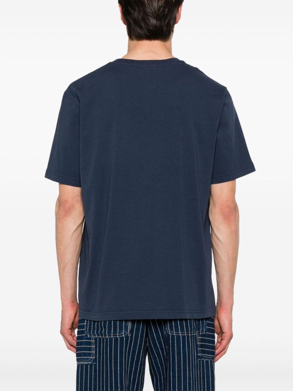 MM00125KJ0008 P476 INK BLUE MAISON KITSUNE
