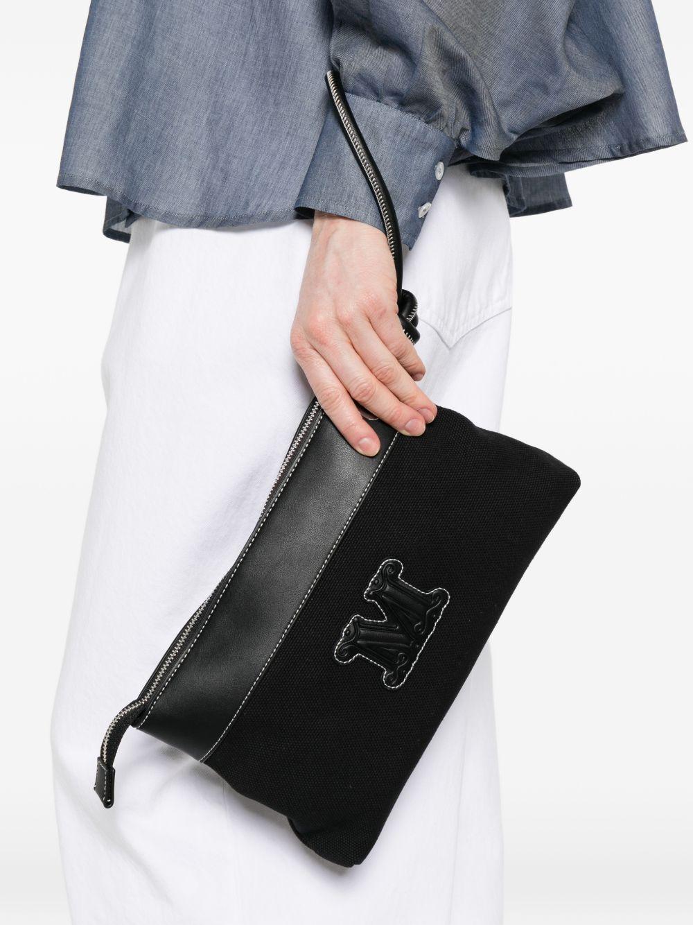 Borsa In Canvas BCHFRISIA 002 NERO MAX MARA