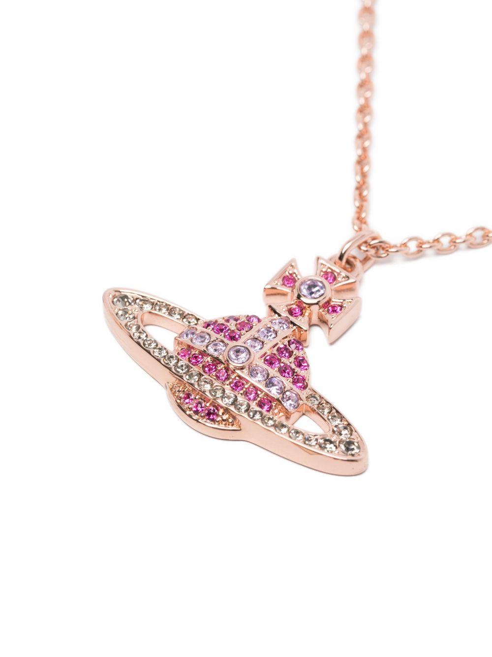 Kika Pendant 6302009402G411 PINK GOLD FUCHSIA VIVIENNE WESTWOOD