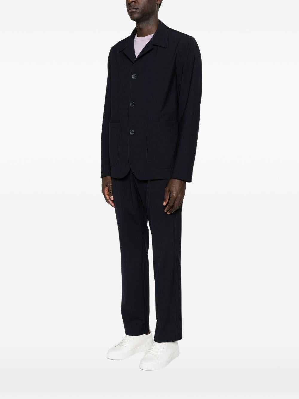 GIACCA IN LIGHT STRETCH WOOLY GI000626U12808 9200 BLUE NAVY HERNO
