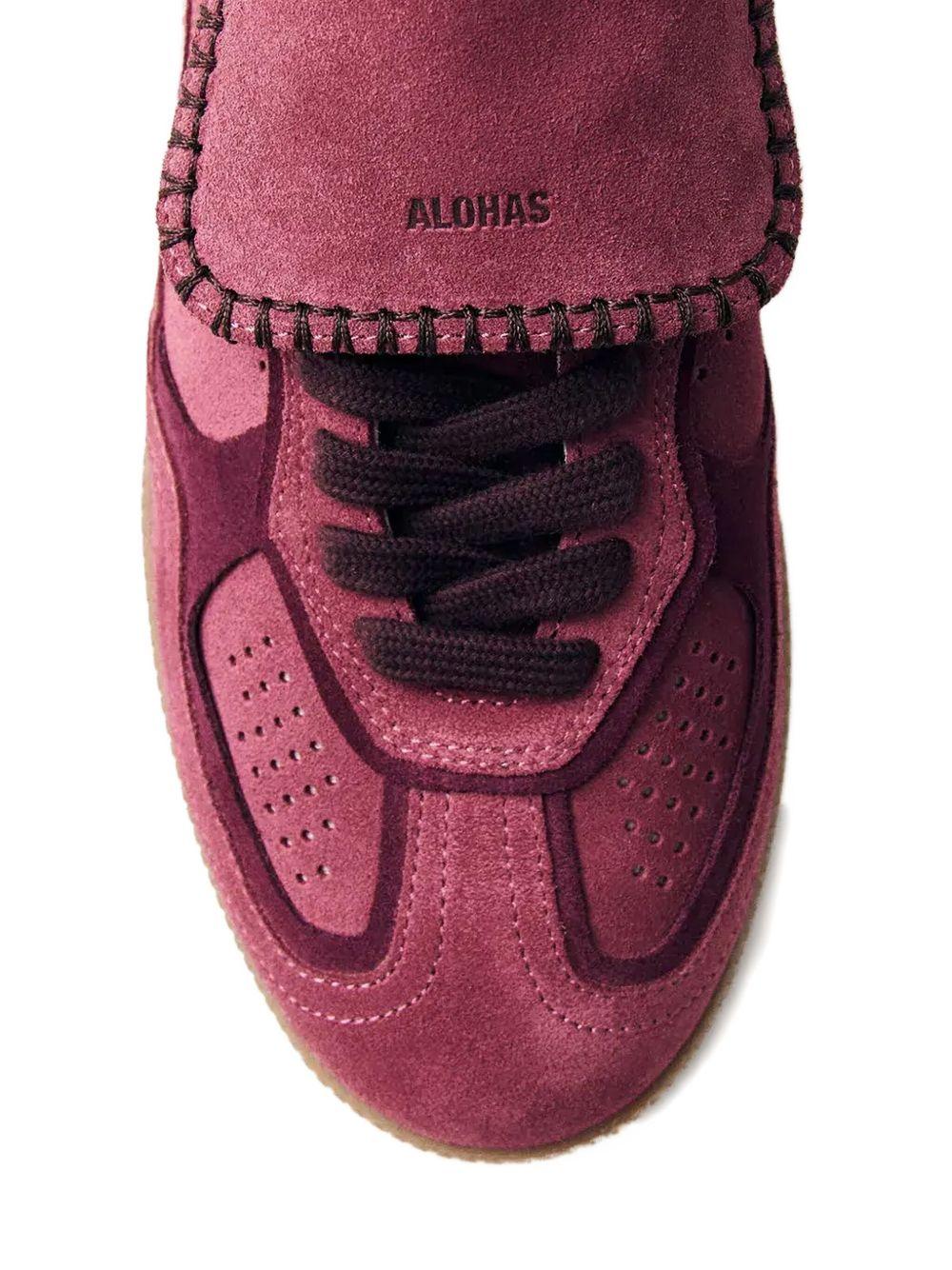 S100917 01 SUEDE RASPBERRY ALOHAS