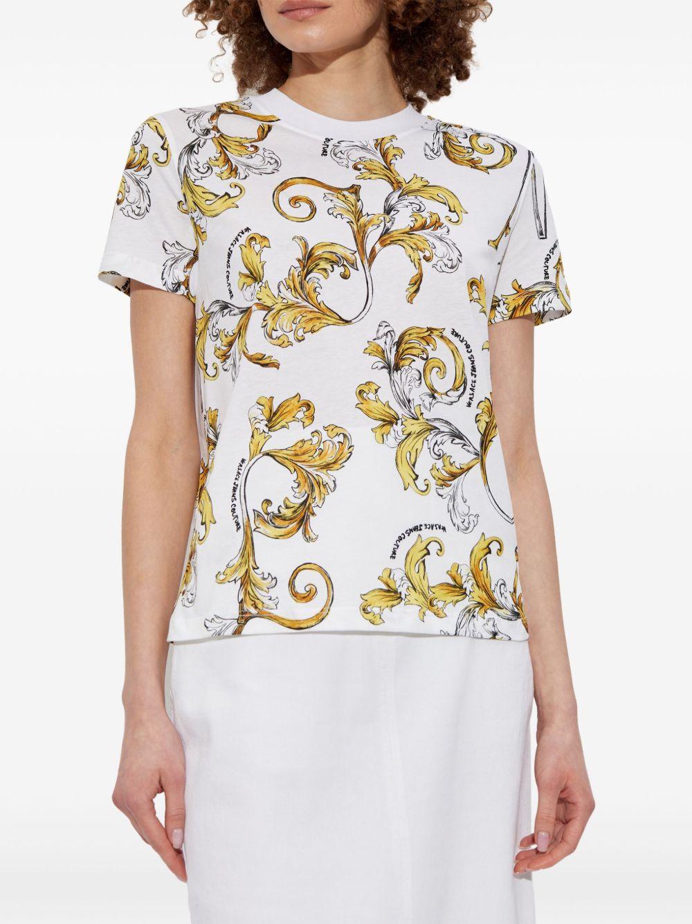 78HAH613JS458 G03 WHITE GOLD VERSACE JEANS COUTURE