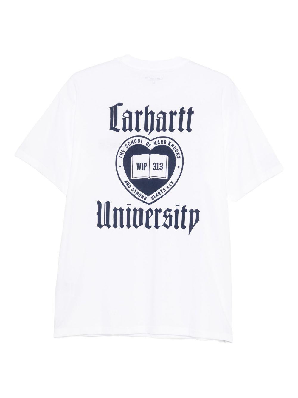 S/S Schooling T-Shirt I035453 02XX WHITE CARHARTT WIP