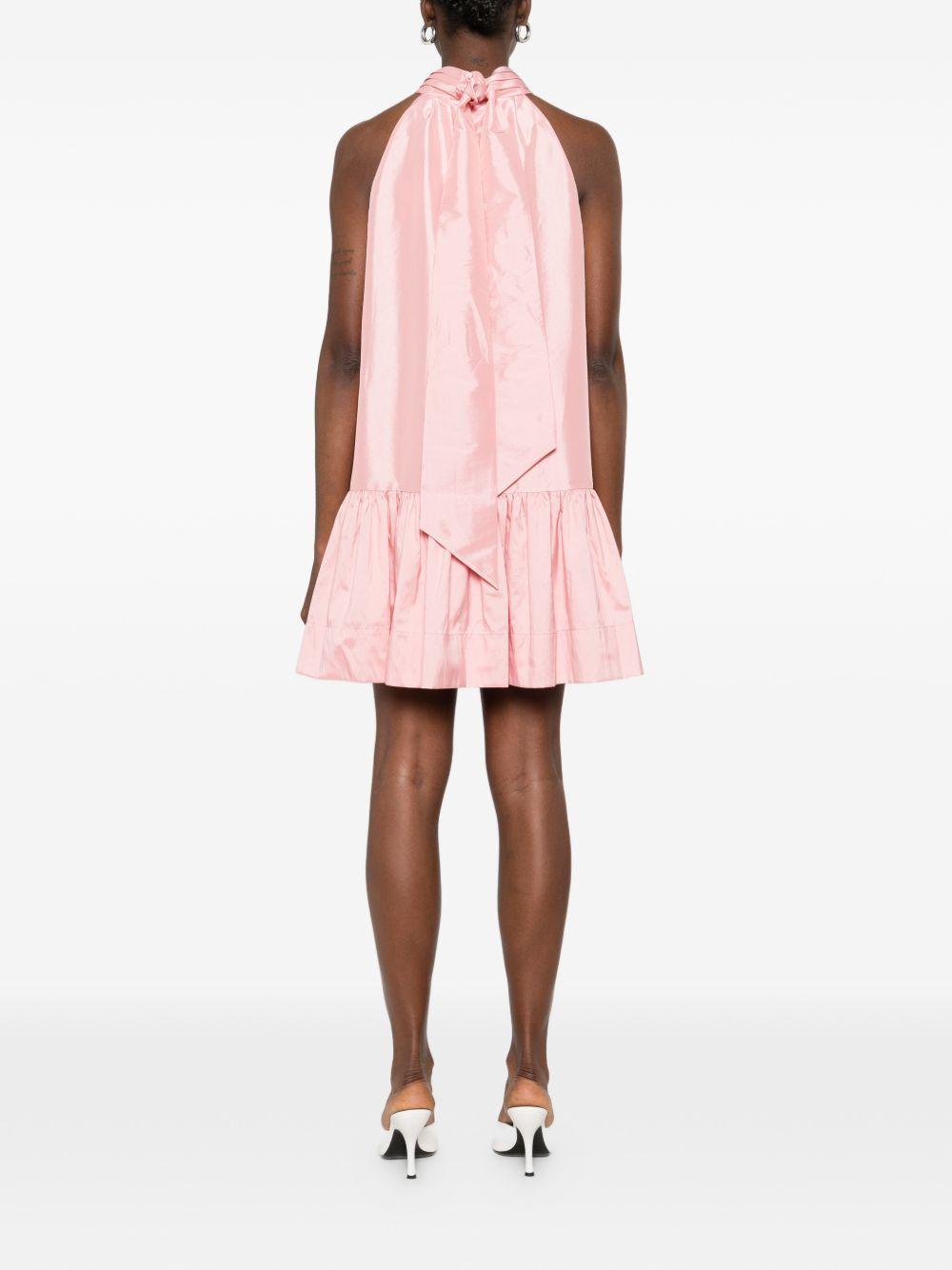 Mini Dress Bow Tie 1261248TF DUSTY ROSE SIMKHAI