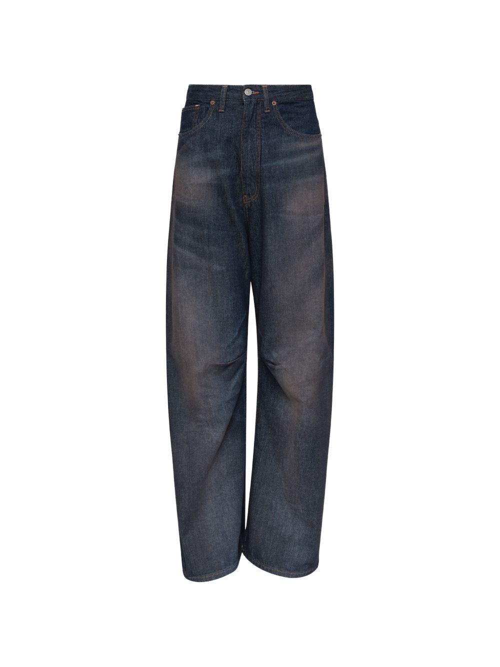 Jeans 5 Tasche in Denim Blu S62LB0218M30055 963 MM6 MAISON MARGIELA