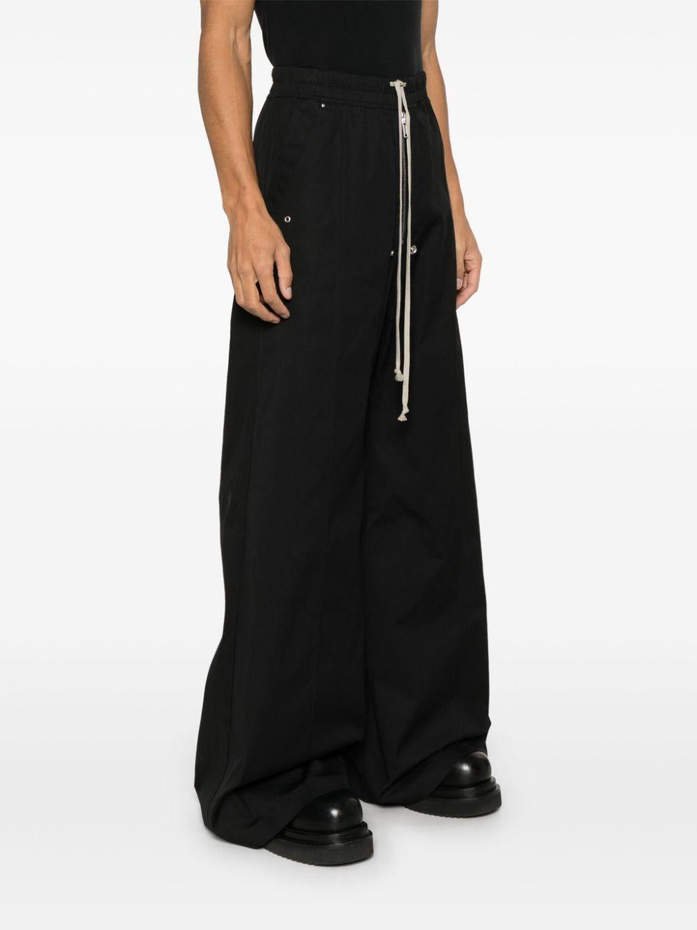 Bela trousers RU01E5366TE 09 BLACK RICK OWENS