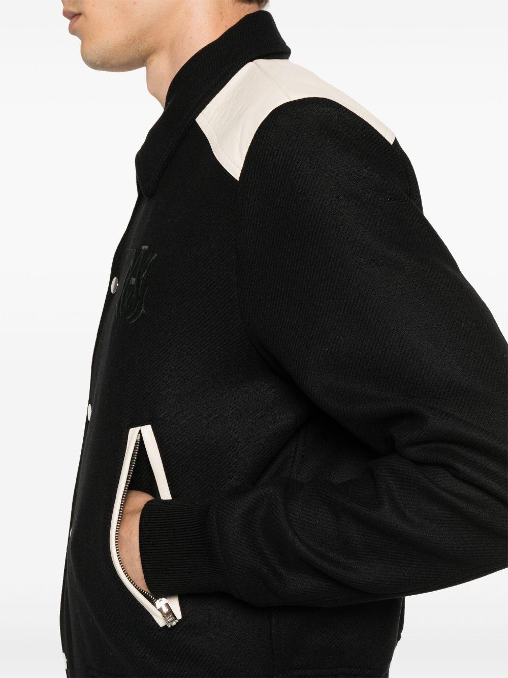 MA Band Jacket AMOUVY1006 001 AMIRI