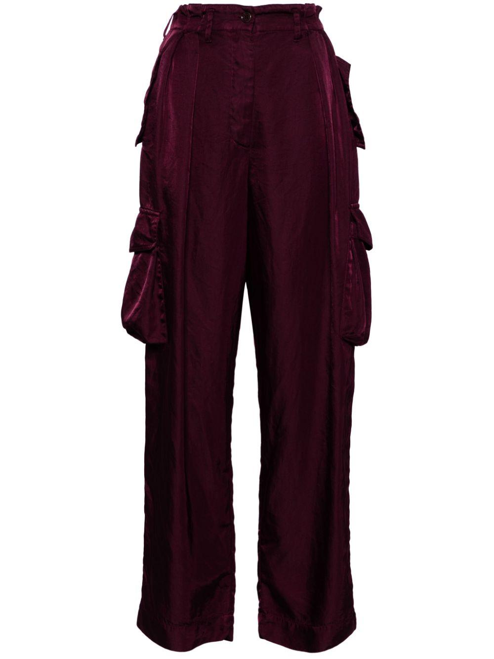 POLKARGD8204 358 BURGUNDY DRIES VAN NOTEN