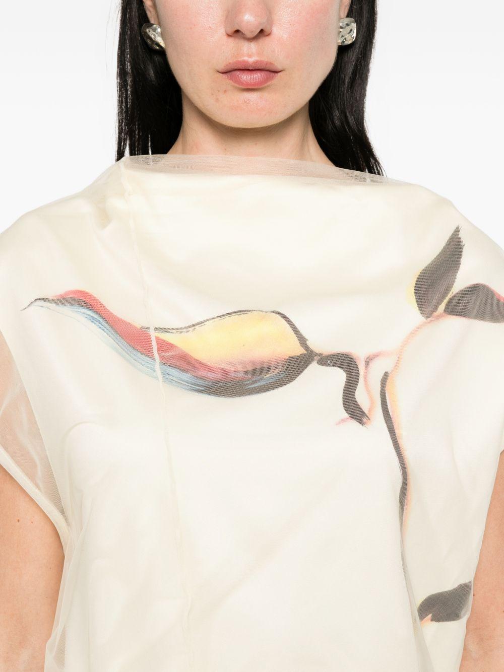 Abito In Tulle Invisibile SPSVIALE 001 GIALLO PASTELLO SPORTMAX