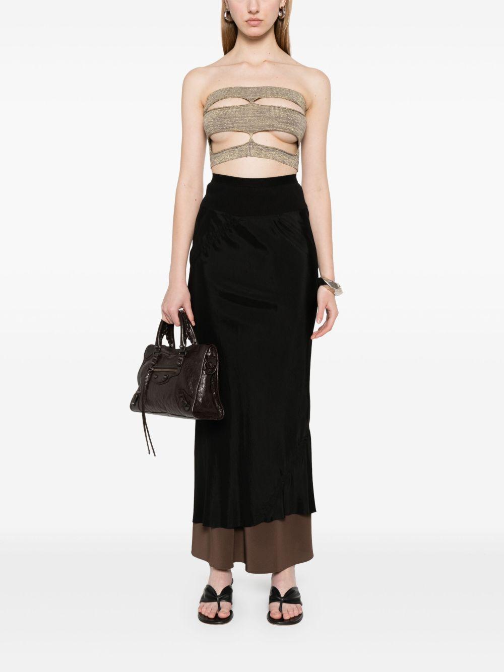 Tanja top RO01E7647KGRIDG 02 GOLD RICK OWENS