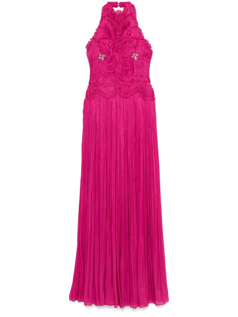 Attina Long Dress PS2510 MAGENTA COSTARELLOS