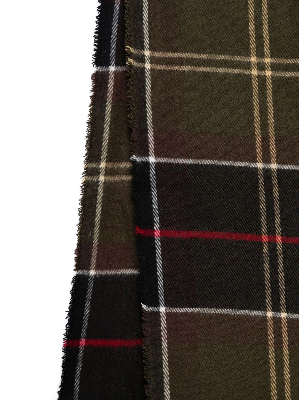 Set Sciarpa e Berretto Tartan Barbour LGS0054LGS GY31 MONOCHROME TARTAN BARBOUR