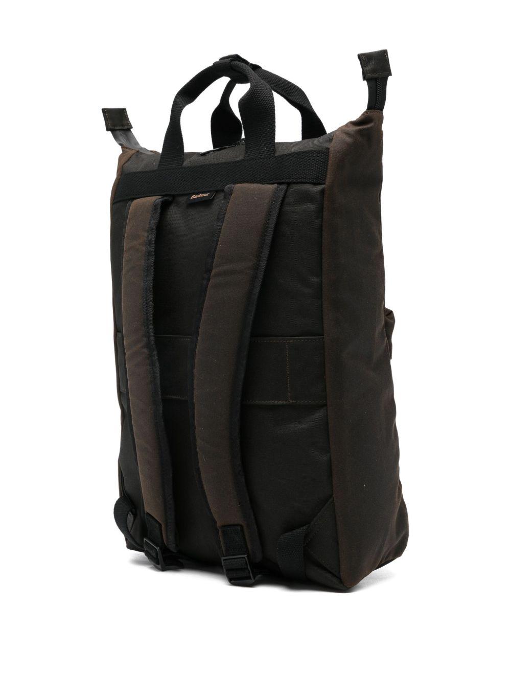 Zaino Field in tessuto cerato UBA0714UBA OL71 OLIVE BLACK BARBOUR