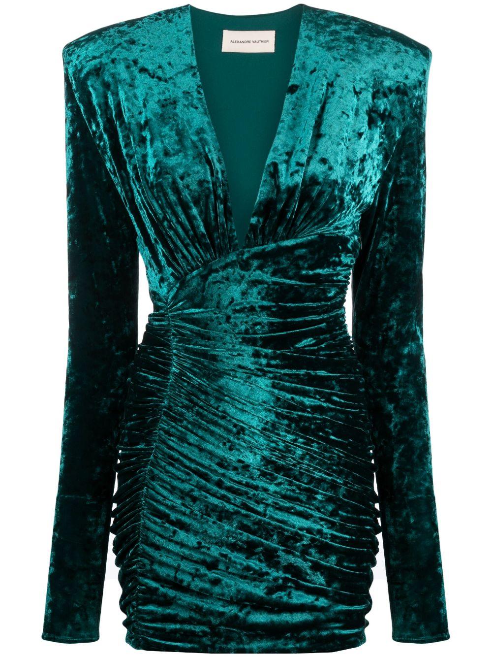 233DR1609 CYPRESS GREEN ALEXANDRE VAUTHIER
