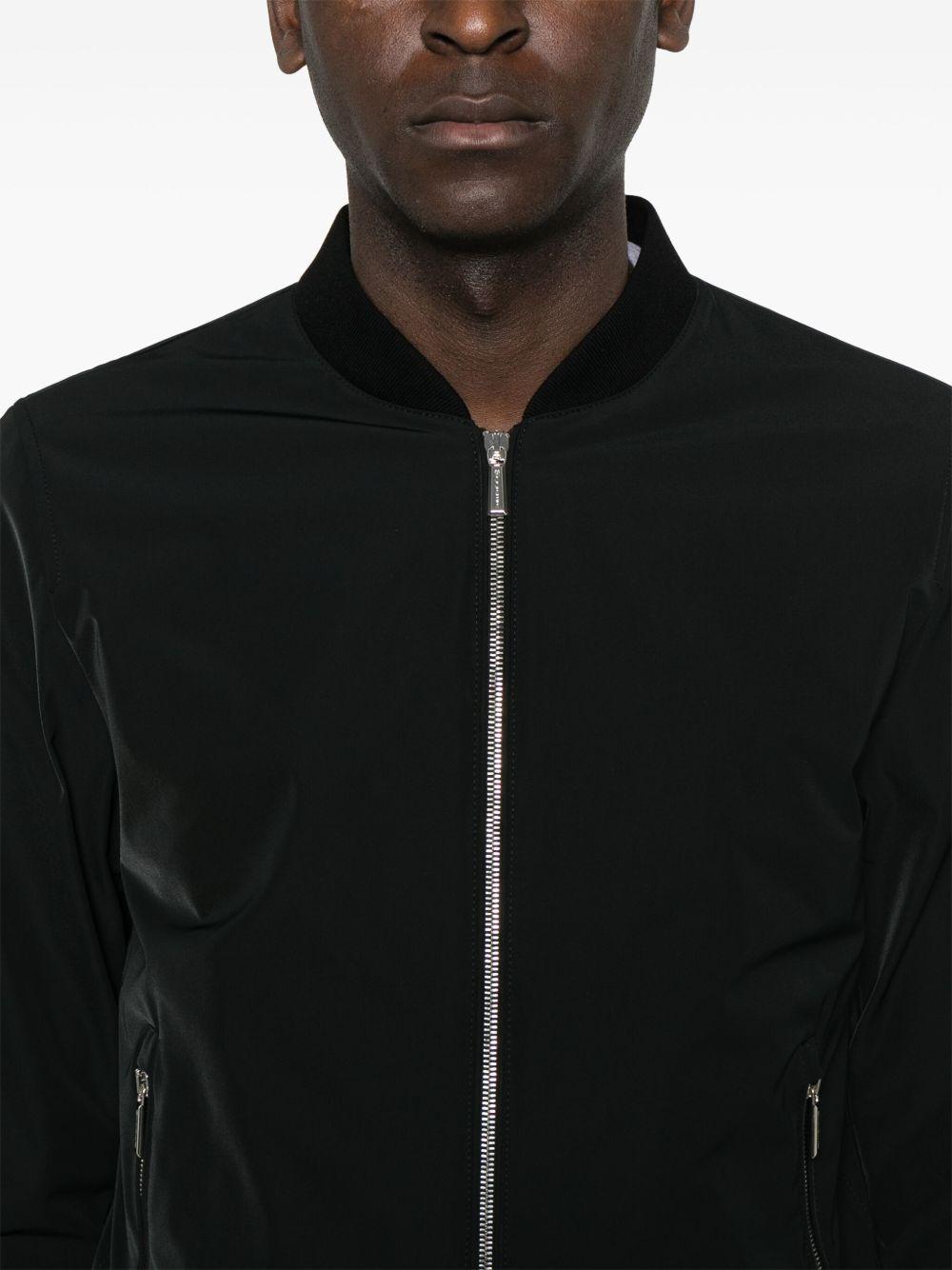 Giacca con cerniera Sorano MOUBO100063 U0001 NERO MOORER